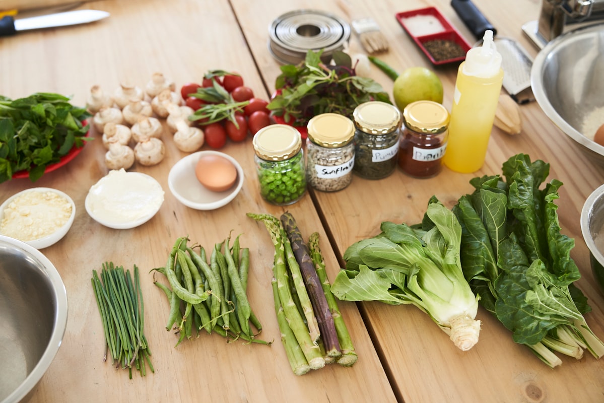 Salade vitaminée aux légumes frais